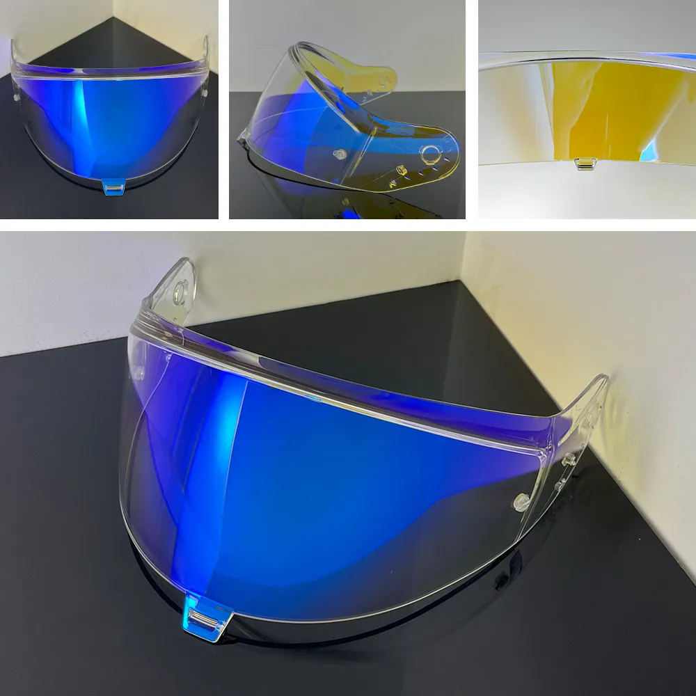 Plated Mirror Helmet Visor UV Protection Replacement Lens Suitable For Star 3 Skwal I3 D-Skwal3 Ridill 2 Motorcycle Full Face He