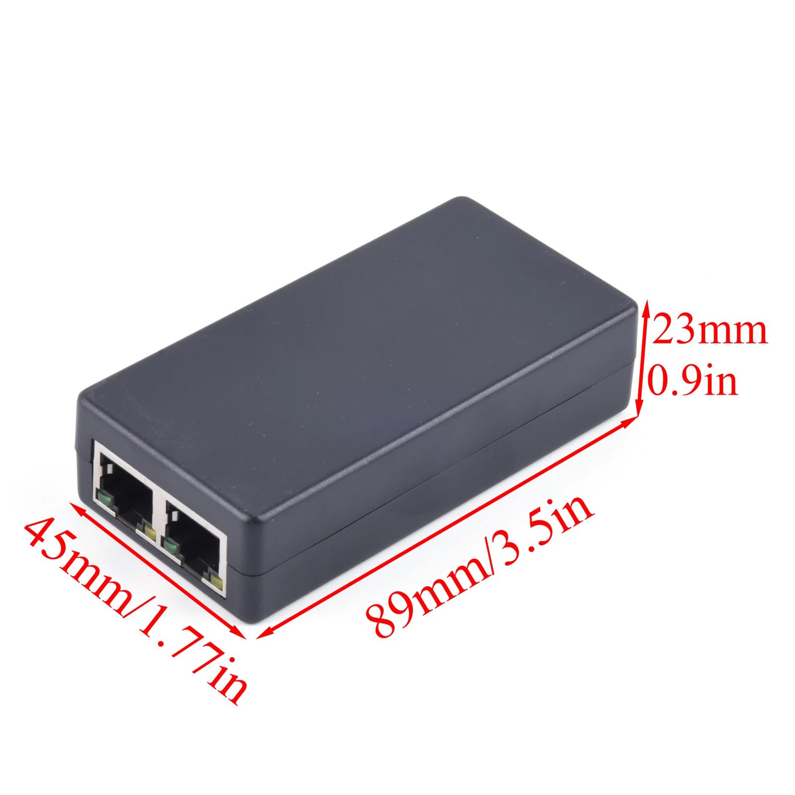 POE Extender 1 to 2 Port Repeater 100Mbps with IEEE 802.3af/at Standard For NVR IP Camera AP Switch POE Max Extend 80m