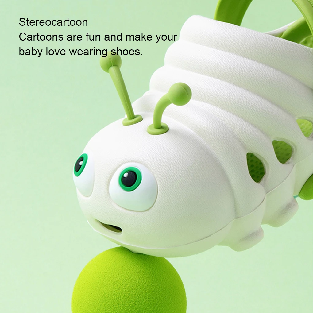 Cute Slippers Non-slip Toddler Clogs Water Slide Slide Clogs Cherry