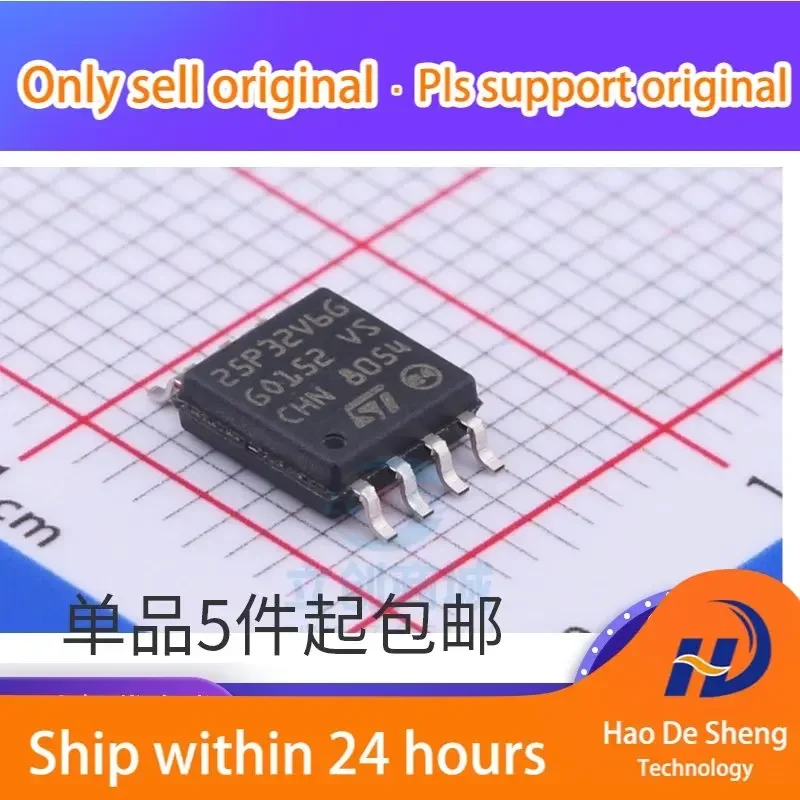 

10PCS/LOT M25P32-VMW6 M25P32-VMW6TG SOP8 New Original In Stock