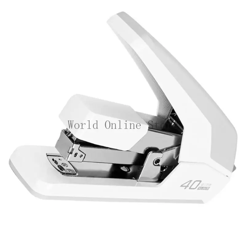 

Heavy Duty Stapler 40 Sheets Capacity Labor-Saving Stapler Ergonomic Grip Slip Resistant Base Office Stapling Machine 87HC