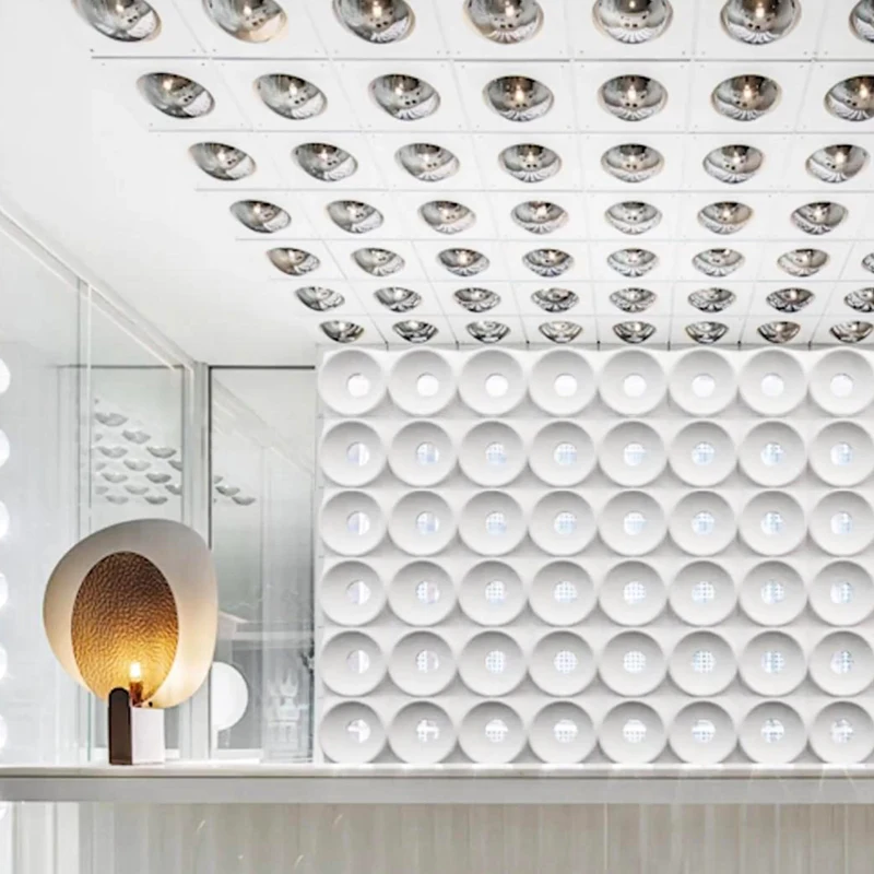 

New Factory Wholesale 3D Polyurethane Components Modern Design Harmony Rotation Stone Waterproof 3D Rotary PU Stone