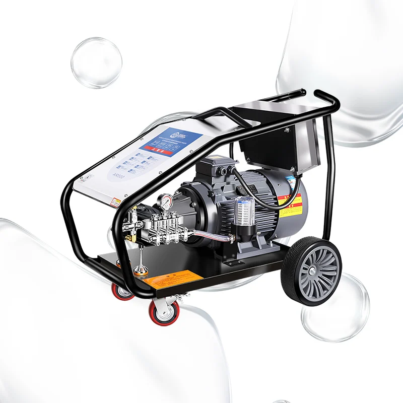 Industrial Grade 22KW Ultrahigh Pressure Cleaning Machine, New EW Crank Pump, for Large Venue & Cement Roughening,