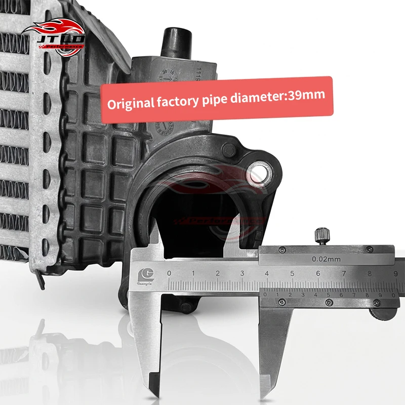 Premium Black Coated Custom Intercooler And Intercooler Piping Kit For Civic 1.5T Racing Performance Intercooler Manufacturer