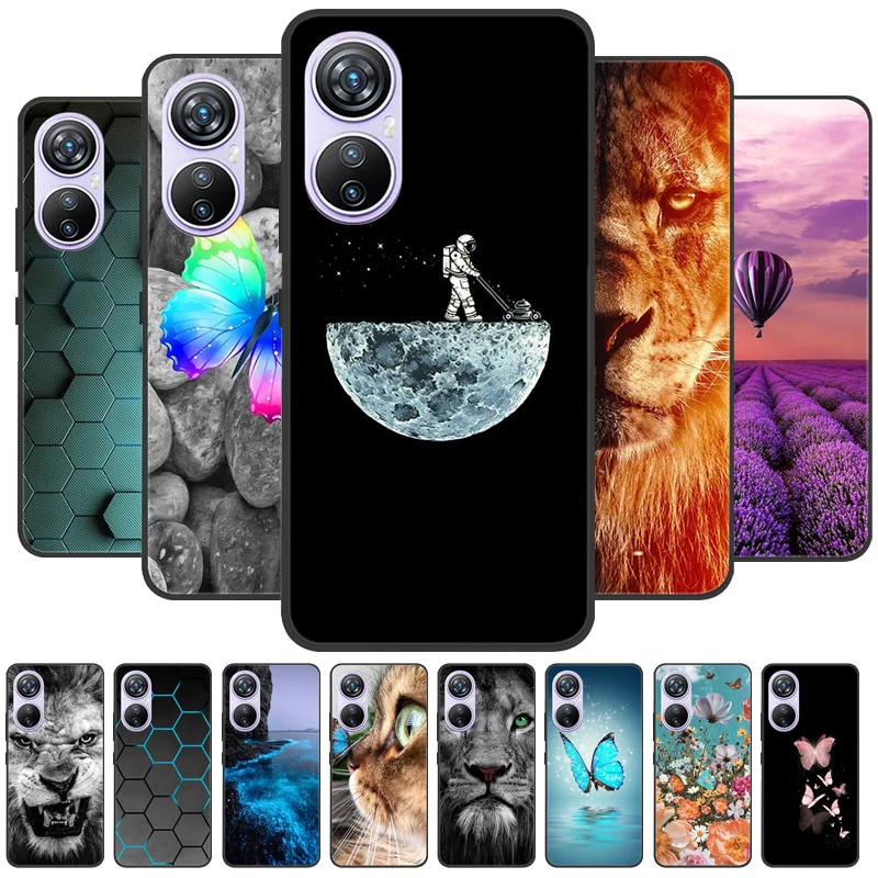 For Blackview A200 Pro Case Shockproof Flower Back Cover For Blackview A200 Pro astronaut Soft Silicone Phone Fundas Bumper