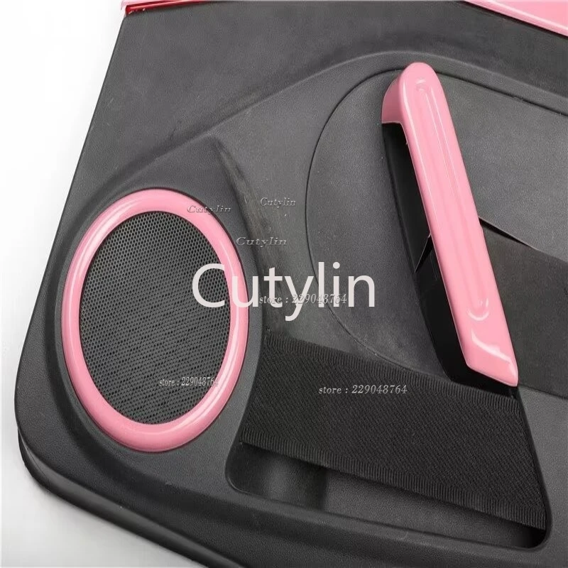 L/RHD for Volkswagen Vw Beetle 2013-2019 ABS Pink Handle Bowl Gear Shfit Panle Front Water Cup Holder Cover Interior Accessories view 6
