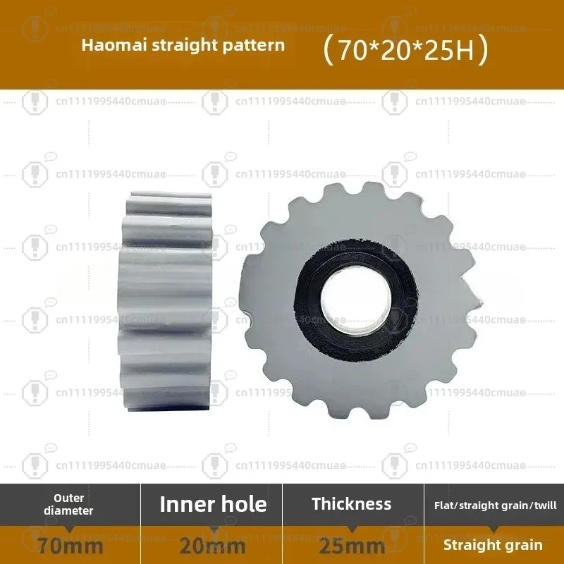 Straight Grain Conveyance Press Wheel Rubber Roller  Edge Banding Machine