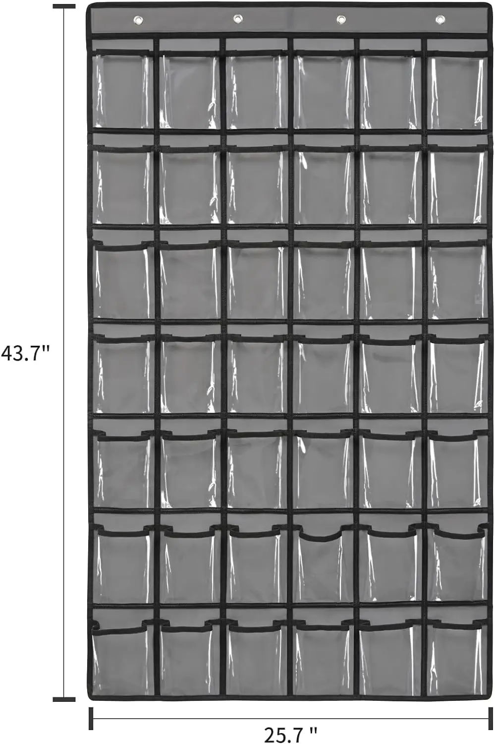 42 Pocket Classroom Pocket Chart for Cell Phones and Calculator Clear Cellphone Pocket Chart for Classroom with Hooks