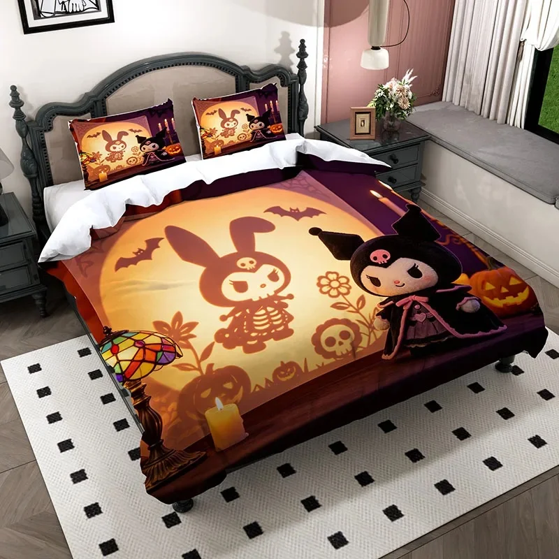 cute-kuromi-halloween-shadow-art-duvet-cover-set-soft-breathable-bedding-halloween-christmas-gift-for-girls-room
