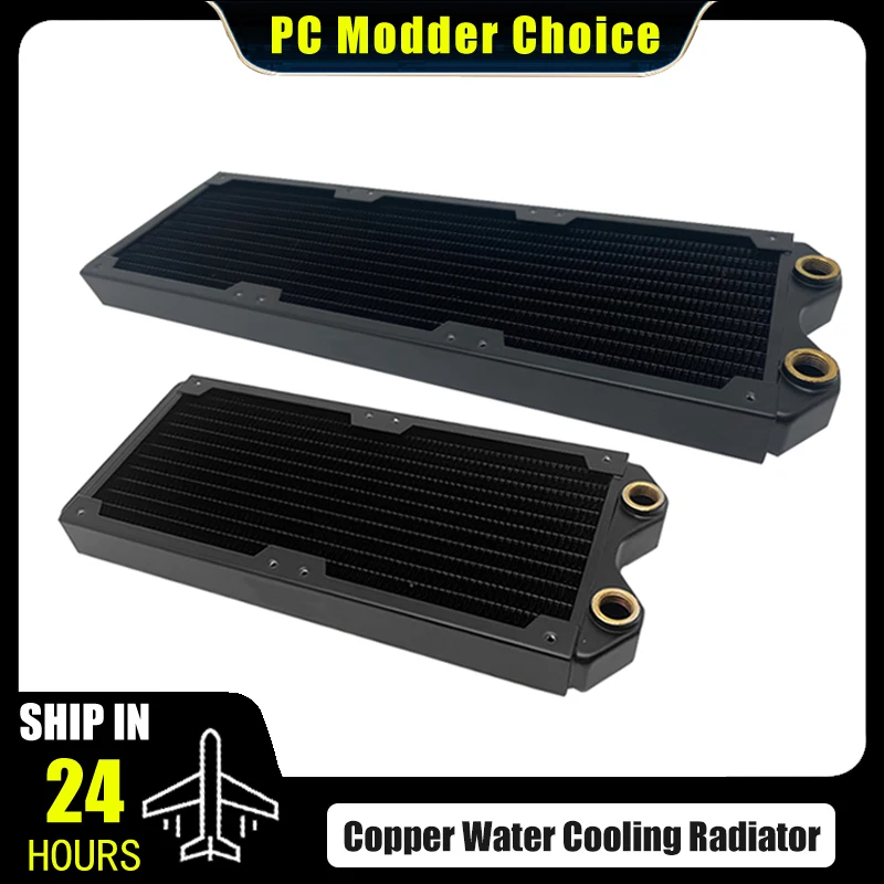 

Компьютерный водяной охладитель, медный ряд водяного охлаждения, 240 или 360, 30 мм, тонкий черный, поддержка корпуса 120 мм, вентилятор