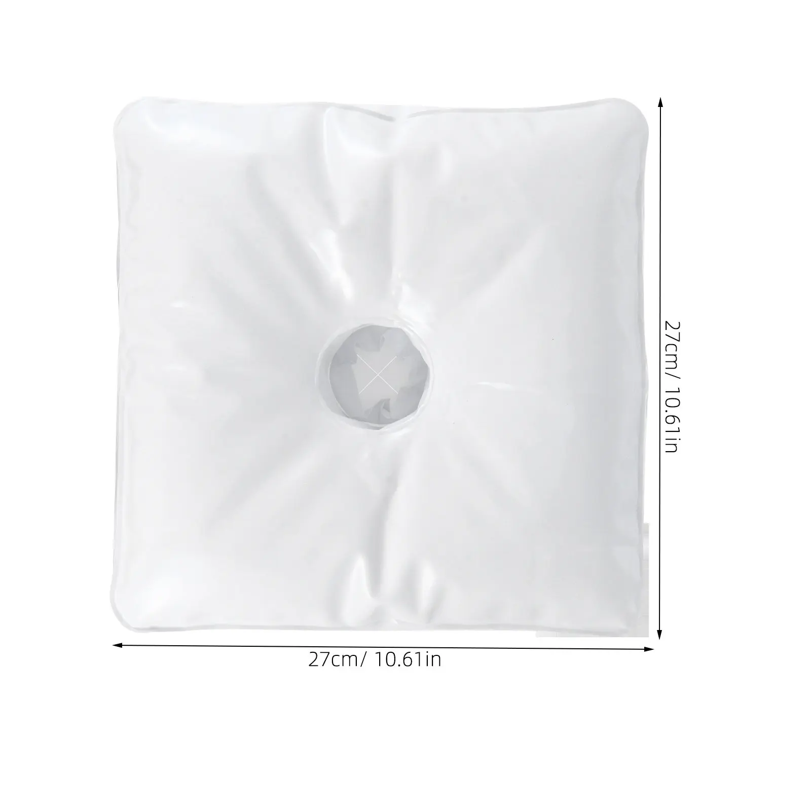 Water Fillable Umbrella Base Weight Bag Heavy Duty Foldable PVC Windproof Anchor for Patio Parasol Stand
