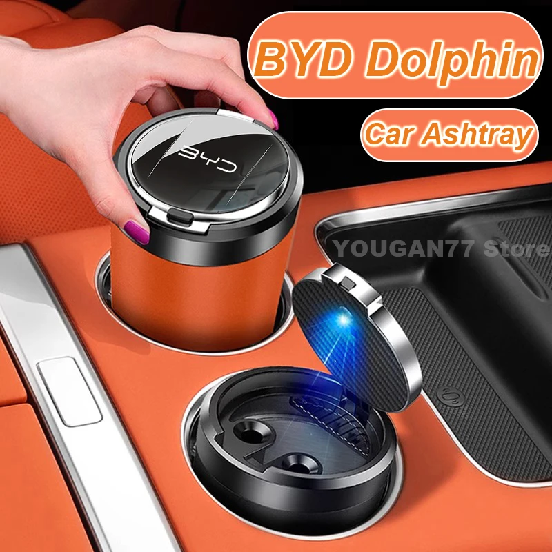 

Car Ashtray Anti Smell For BYD Dolphin SEAL U DM-i BYD ATTO 3 HAN EV SEAGULL Song Plus ATTO2 4 The latest styles of 2025 Ashtray