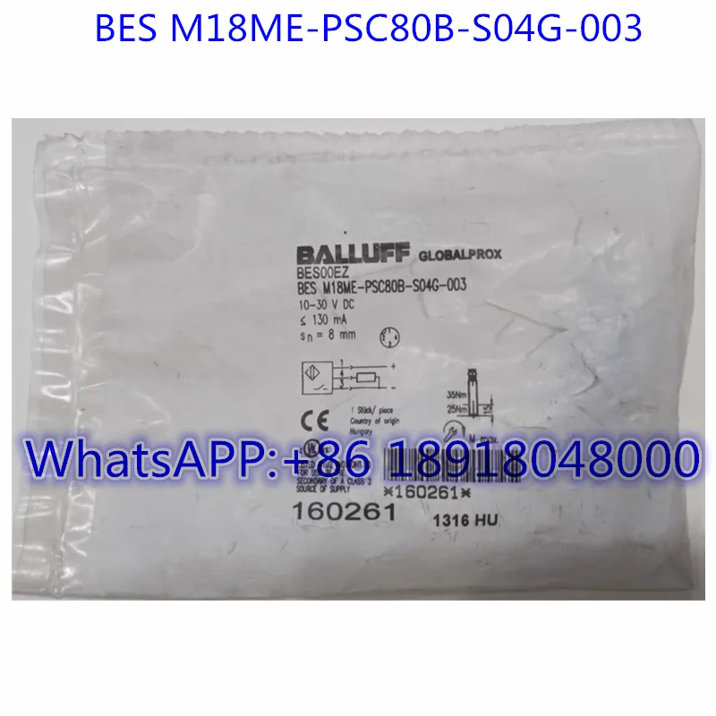 

Совершенно новый датчик BES00EZ M18ME-PSC80B-S04G-003 Быстрая доставка