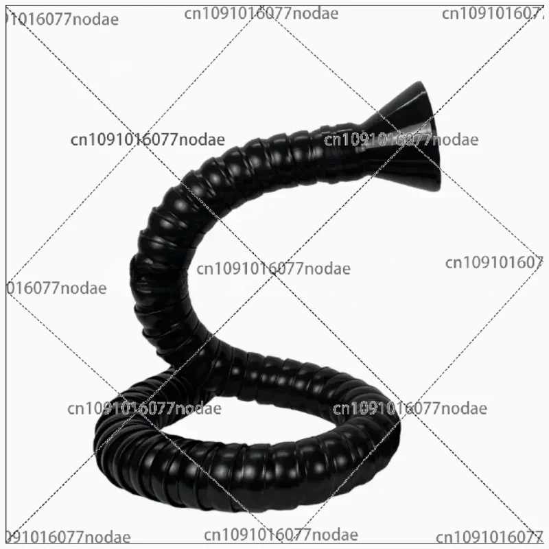 

1M Flexible Smoke Exhaust Ventilator Pipe Positioning Bamboo Tube Suction Air Collector Hood Industrial Extraction System