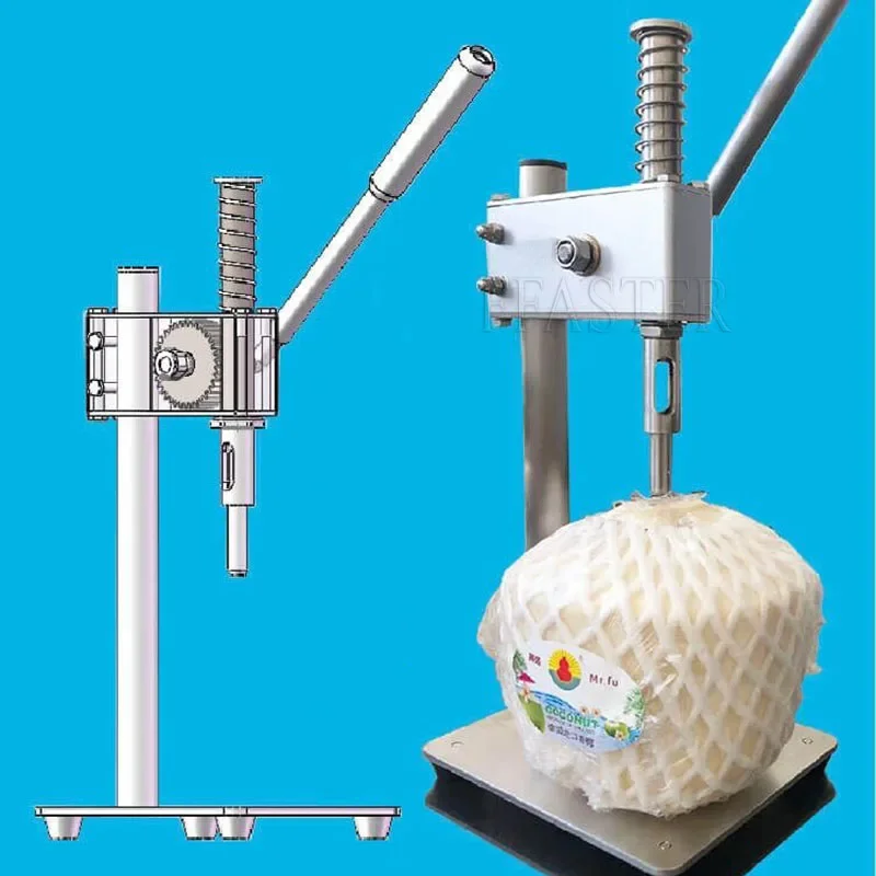 부리무 수동 코코넛 드릴 기계 코코넛 오프닝 펀칭 기계