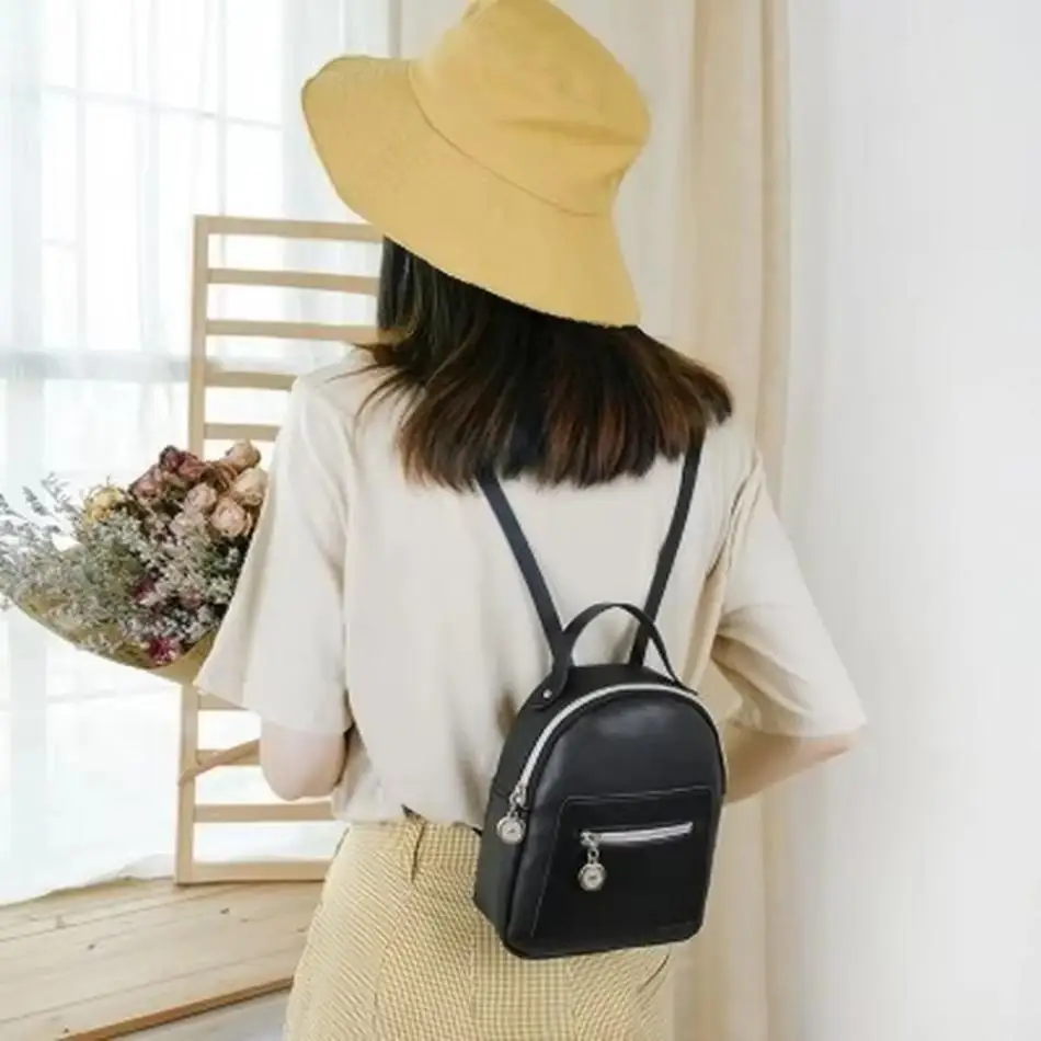 1 Pcs Women's Backpack Small Bag Student Schoolbag Backpack Women's New Fashion Korean Versatile Travel Bag