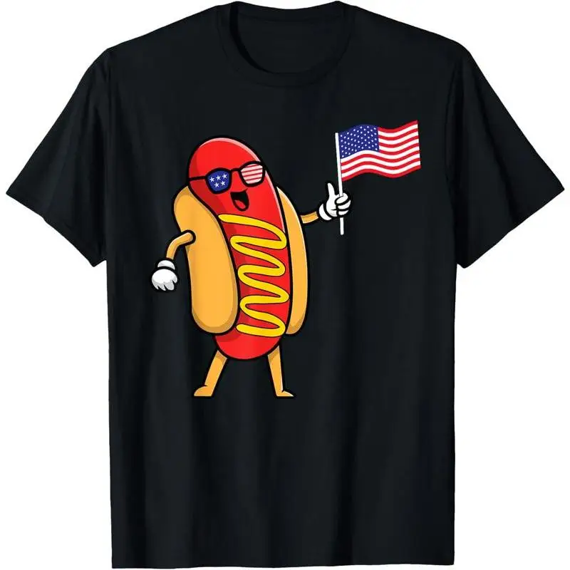 

Hot Dog Hotdog 4th Of July Shirts Men Women T-Shirt