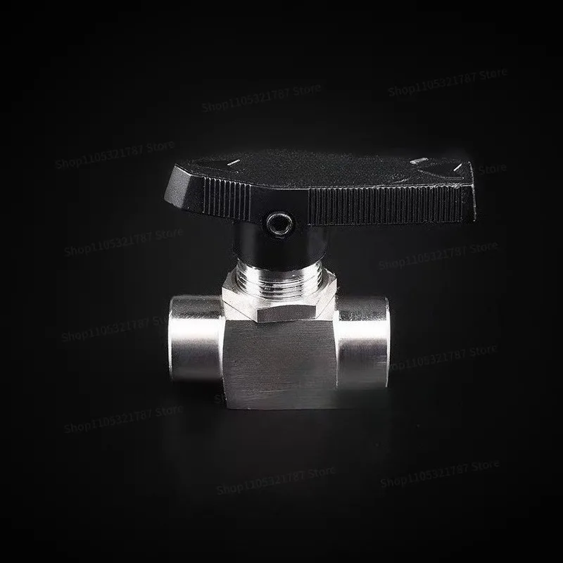 For 304/316 Stainless Steel Inner Wire Ball Valve Q11SA High Pressure Panel Type G Internal Thread Through Instrument NPT