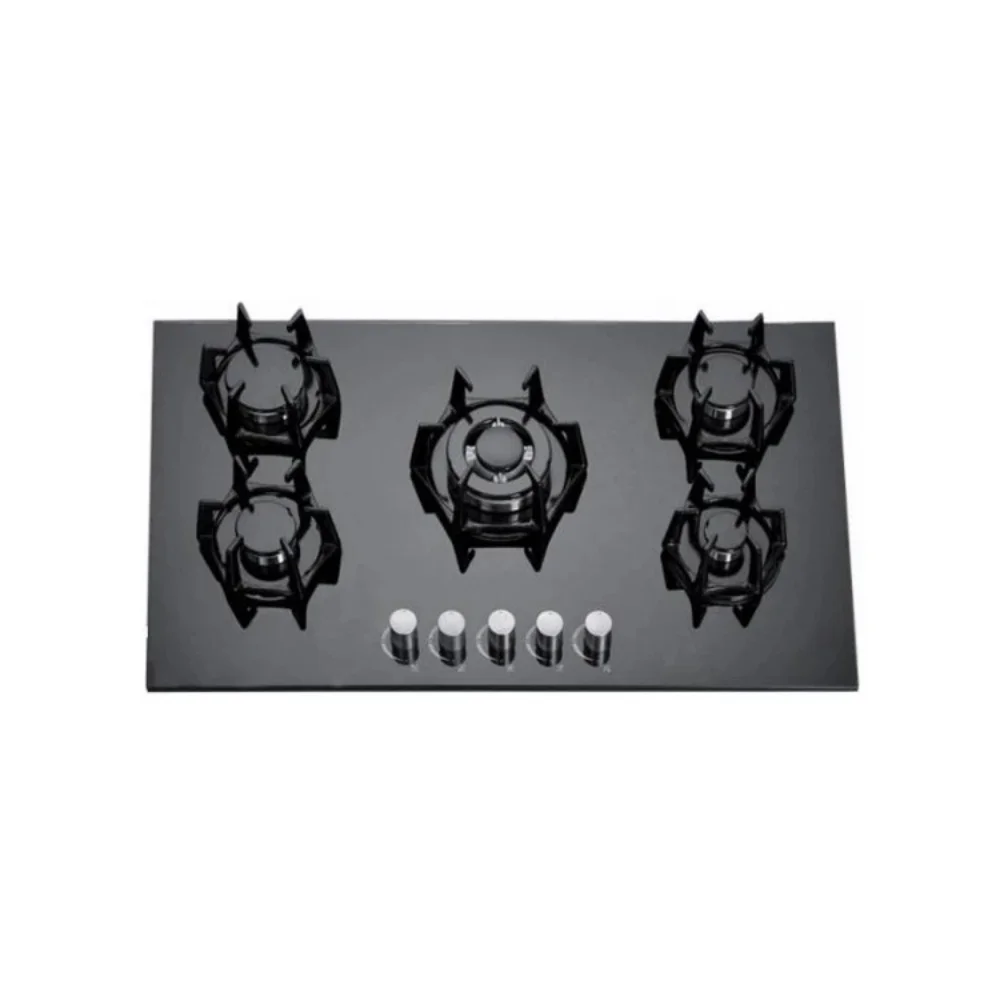 Commercial Built-in Gas Stove - Wholesale Tempered Glass Smart Cooktop for Industrial Kitchens, China OEM High-Power Burner