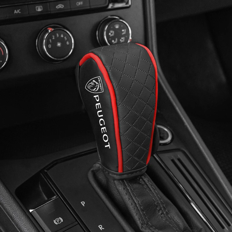 1pc Universal Car Shift Handle Covers Non-Slip Change Lever Gearshift Cover for Peugeot 206 308 307 207 208 508 RCZ 3008 5008 20