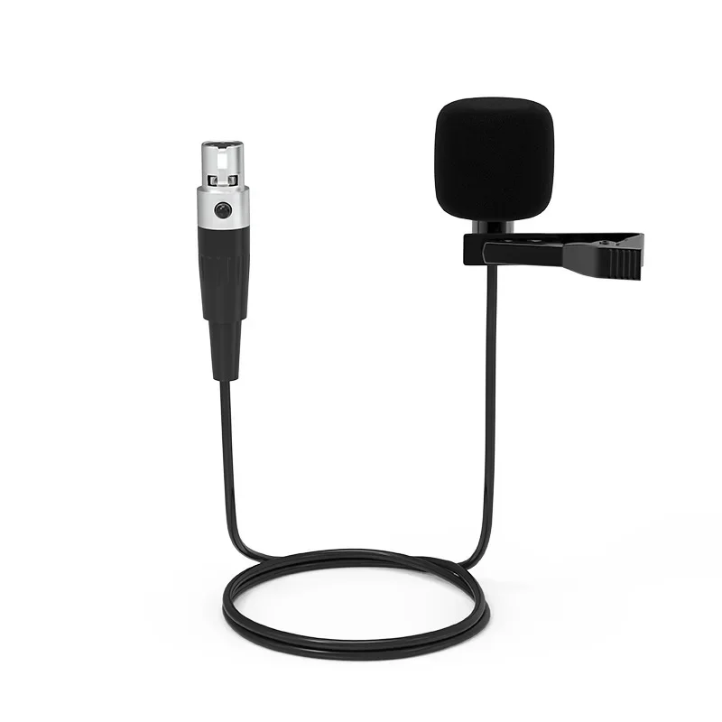 Live broadcast collar clip microphone Long-distance pickup Sound quality Clear interview recording Teaching microphone