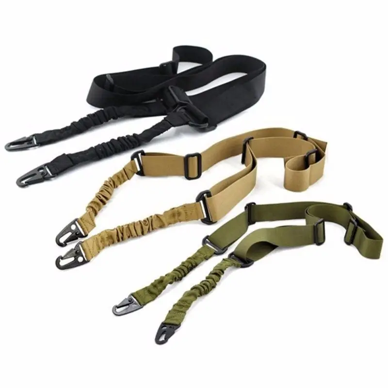 Nylon Tactical 2 Point Gun Sling Shoulder Strap Outdoor Rifle Sling Shotgun Belt Camera, Hunting Gun Accessories Universal Sling