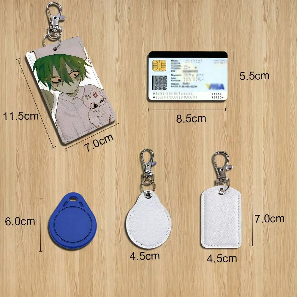 Lorna Damm Terrible Mouse Holder For Bank Business Work Card Holder Student Card Case Bus Card Keychain