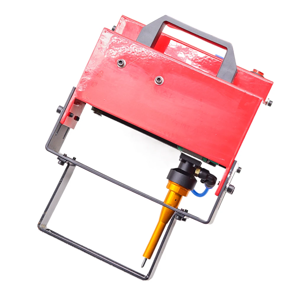 Portable Marking Machine VIN Code 100*20mm Pneumatic Metal Dot Peen Marking Machine Plotter Printer Coding Machine