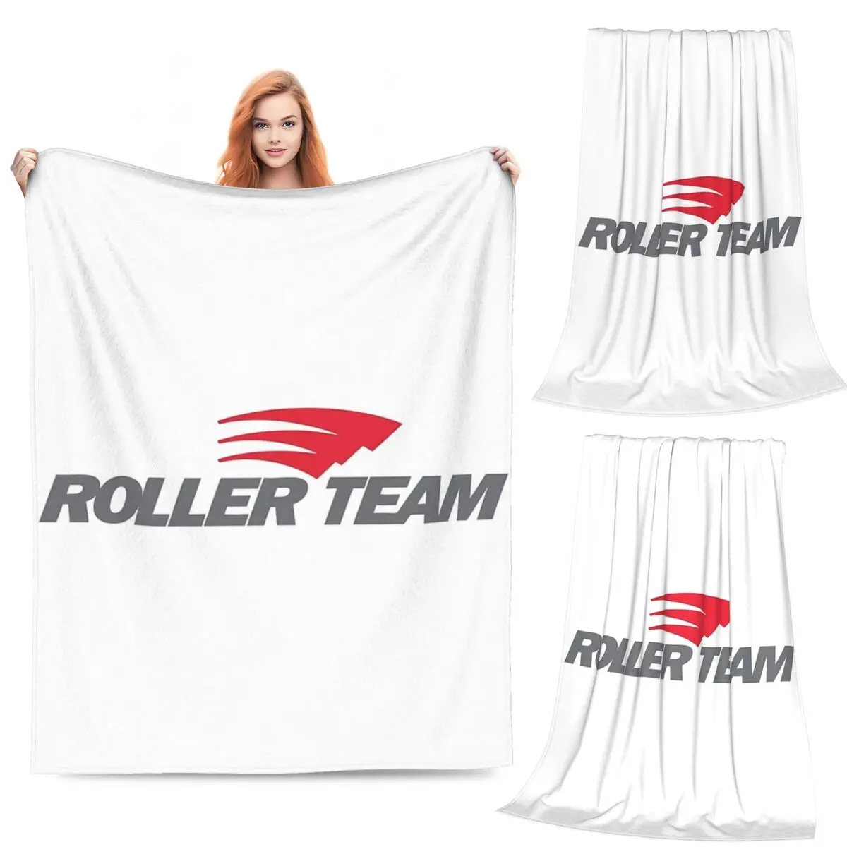 

ROLLER TEAM Caravan Blankets Fleece Sofa Breathable Throw Blankets for Couch Bedding Outdoor Throws Bedspread Quilt
