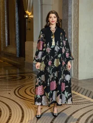 Ramadán Kaftan Dubai vestido musulmán mujeres Abaya caftán Islam Pakistán árabe vestido largo Turquía bata mujer Musulmane Vestidos bata