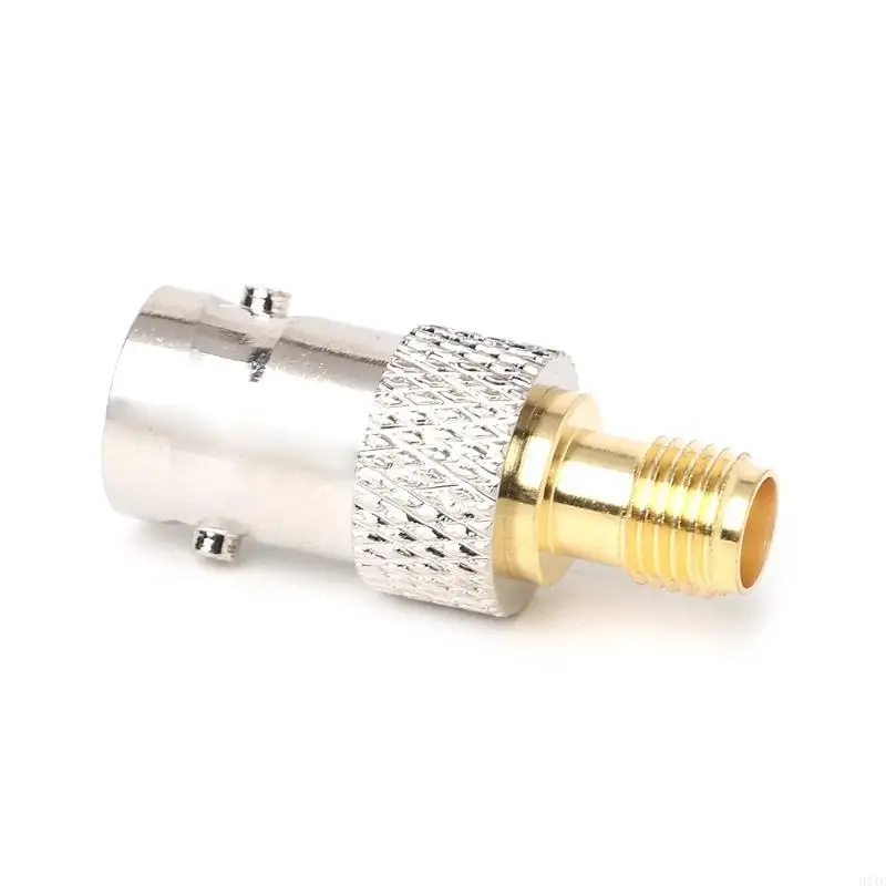 

H7JF BNC Female Plug to SMA Female Antenna Adapter Copper Connector Converter