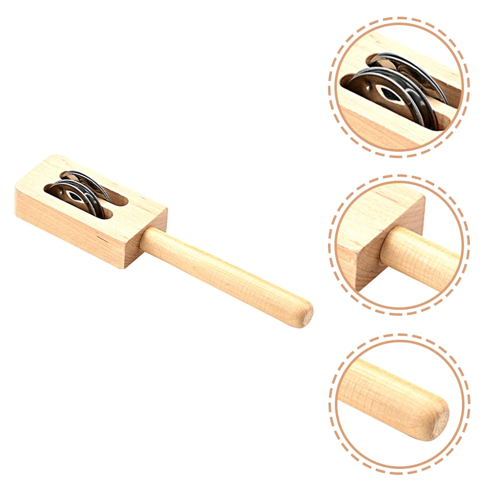 لعبة آلة موسيقية للأطفال مادة آمنة W208 R جلجل العصي طفل يهز التعليمية قرع التعلم