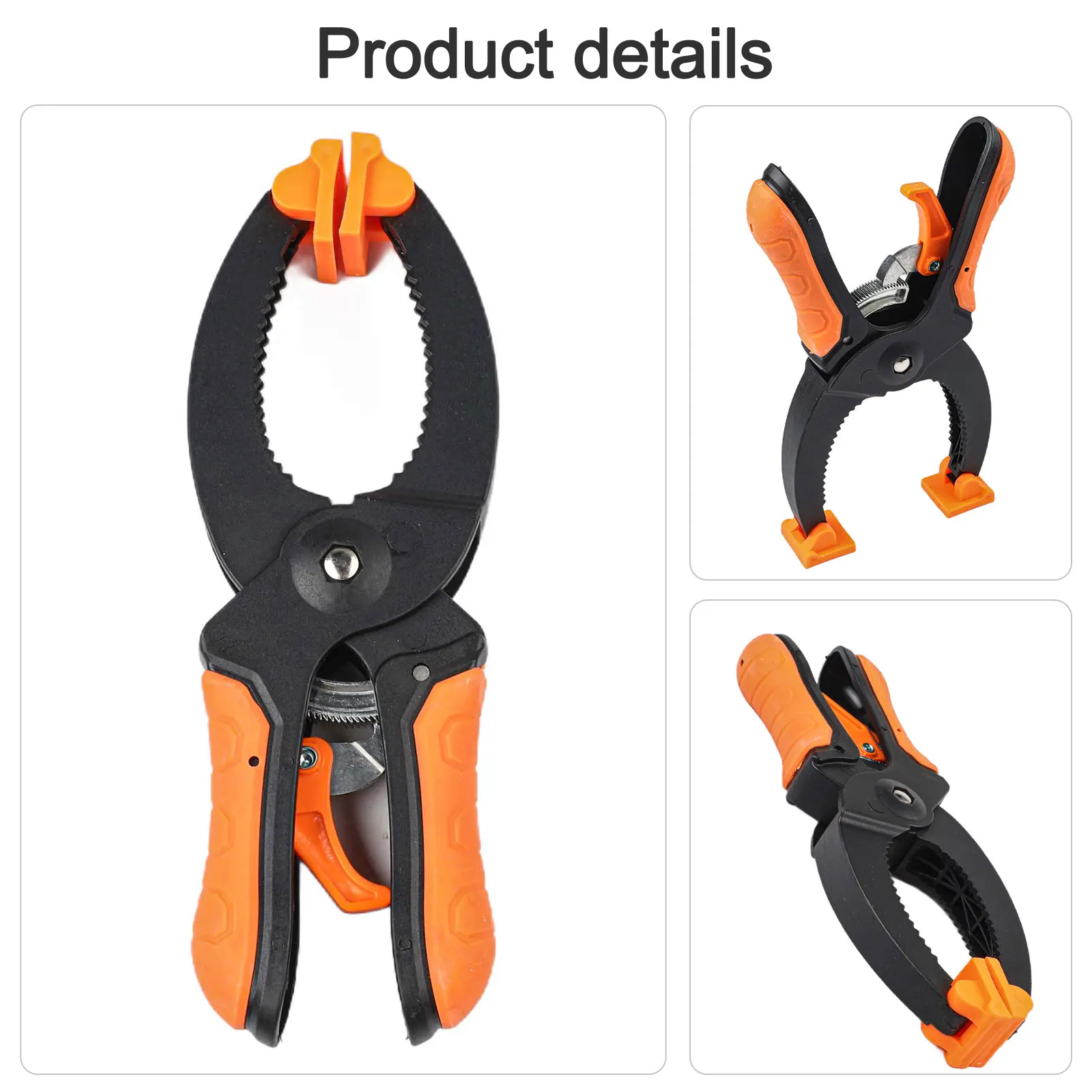 Adjustable Clamping Force Tool Press Clamp Jaw Width 50mm 70mm Ratcheting Hand Clamps Effortless Setup Changes