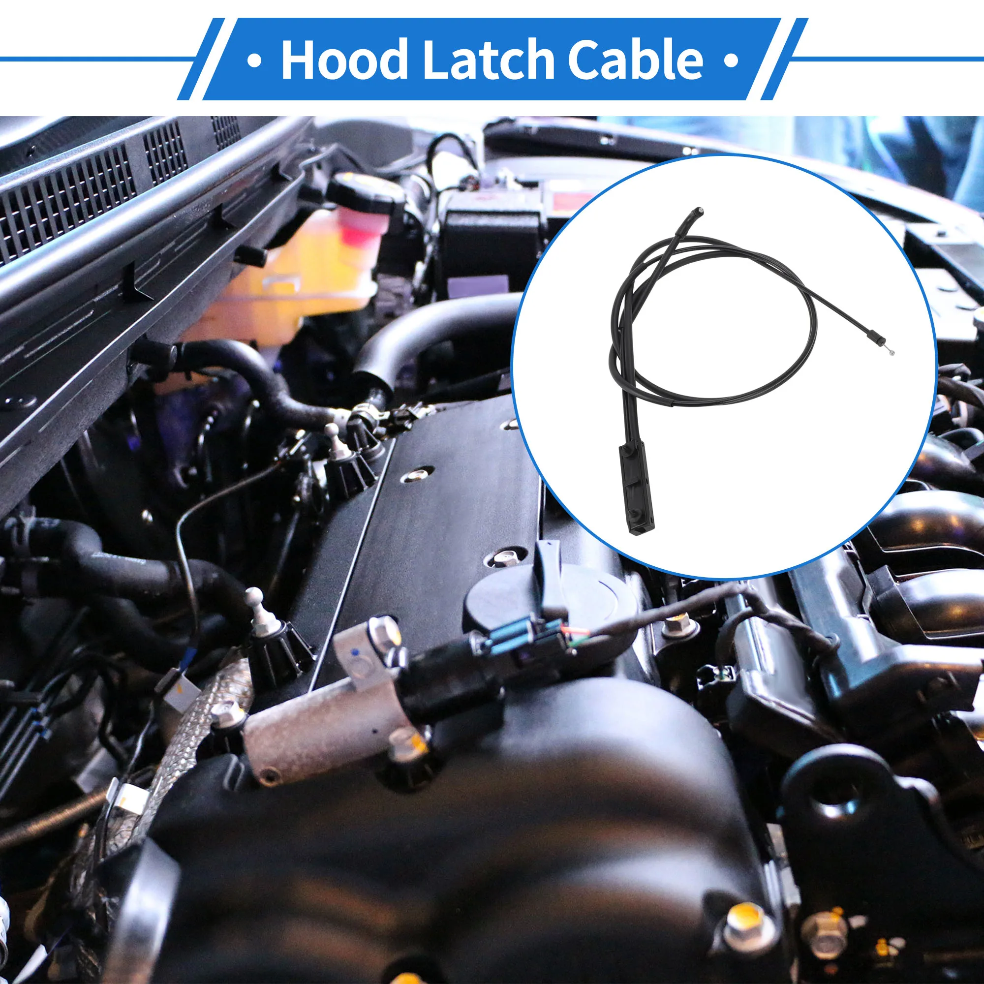 

UXCELL Hood Release Cable No.51237396161 Hood Latch Cable for BMW 320i 2012-2016