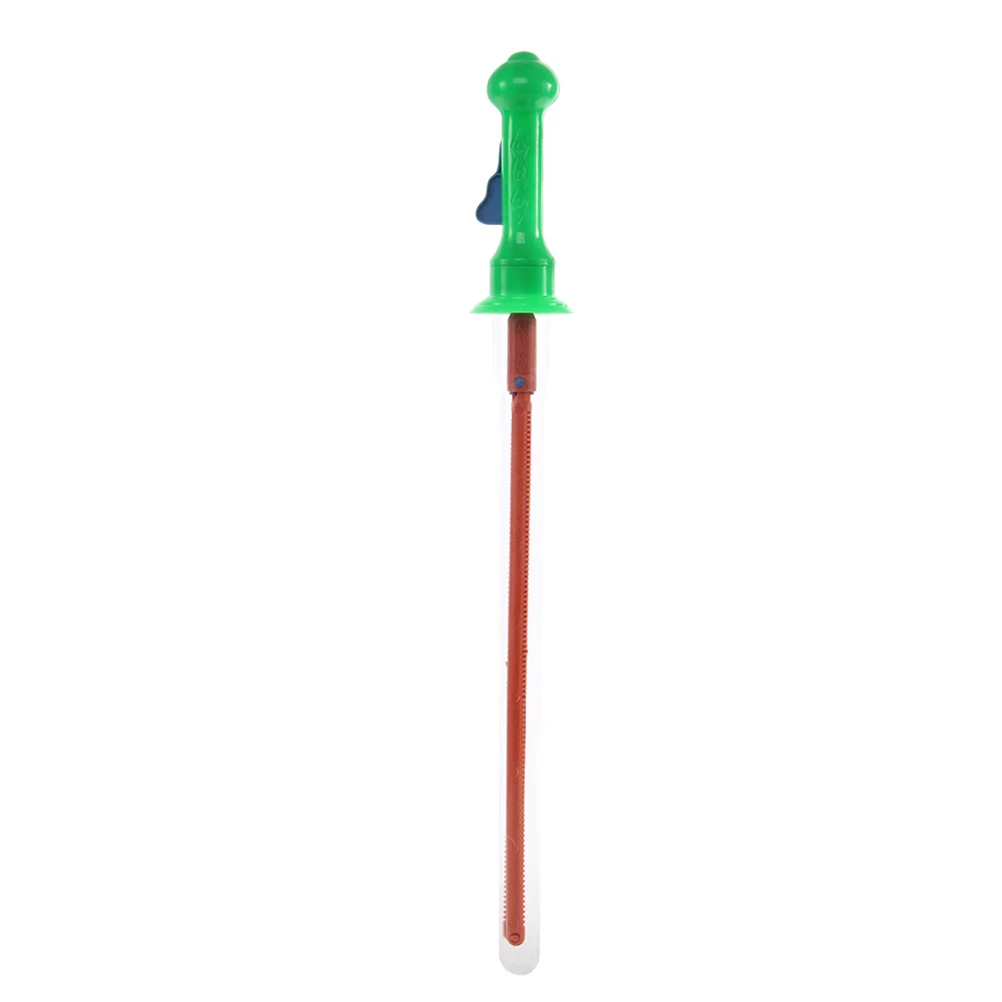 Giocattolo da cartone animato pratico da 4 pezzi per bastoncini da interno per attività all'aperto a bolle con manico in plastica di design