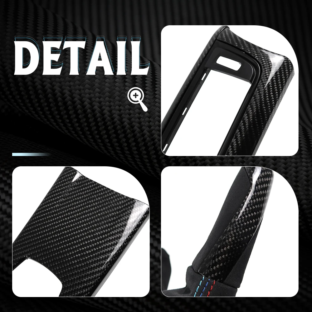 for BMW 3 Series 4 Series F30 F32 F34 F35 F36 3GT 10PCS  Interior Kit Replacement Decoration Accessories Carbon Fiber