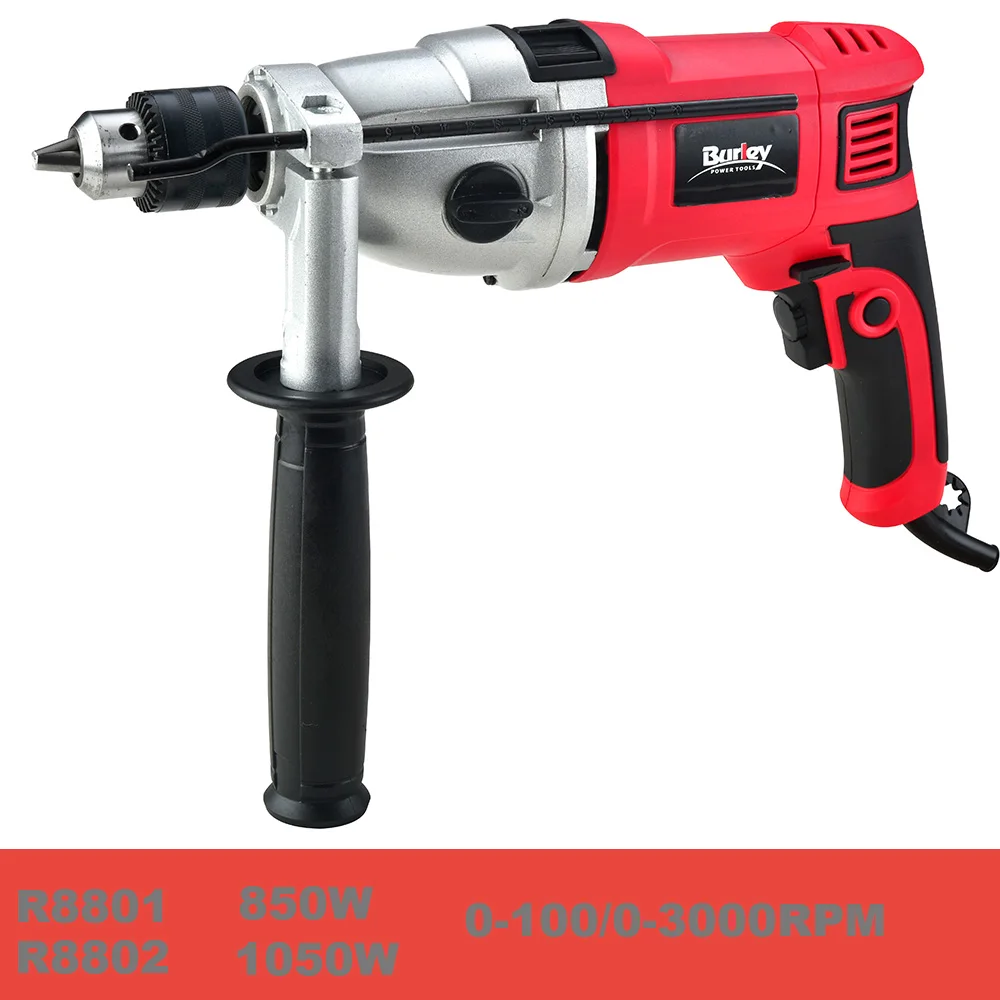 Burley Industrial 1050W Electric Rotary Professional Heavy Impact Drill Hammer Drill view 3