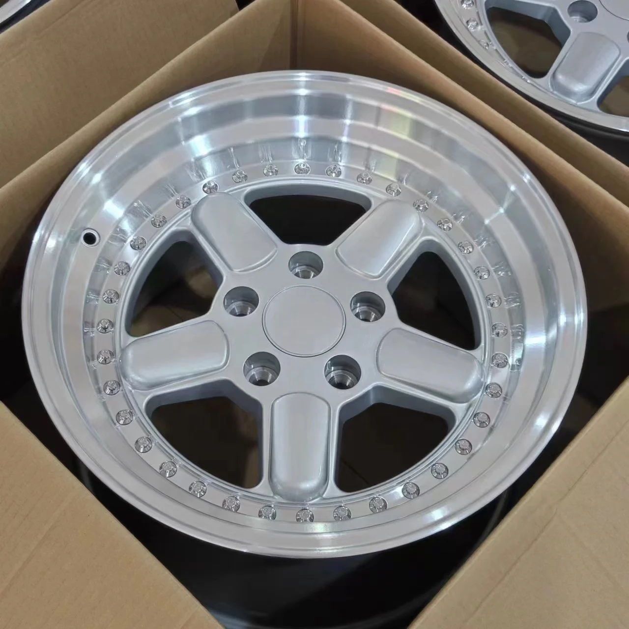YQ Hot Sale Car Wheels 17*9j 17*10j ET30 5*120 Deep Lip Alloy Classic Racing Car Wheels for BMW E34/E36/E39/E46 Car Wheels