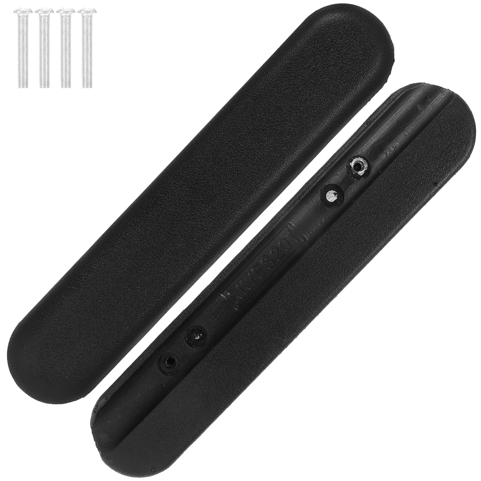 

Universal Anti-slip Wheelchair Armrest Pads Short ABS Plastic Handrails 1 Pair Grips Cushions Side Armrests Drive Replacement