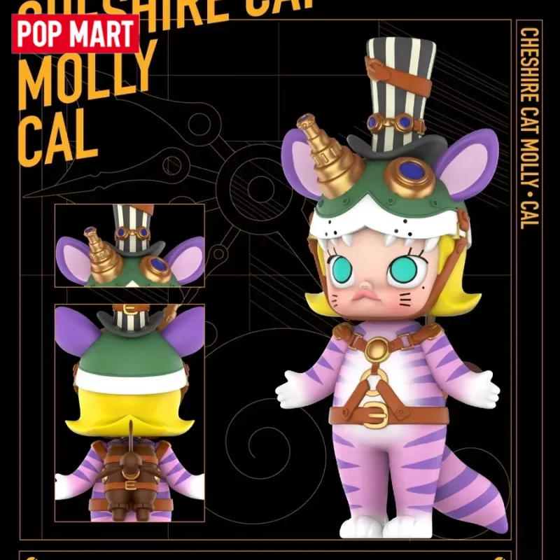 

Pop Mart Molly Steampunk Series Blind Box Surprise Mystery Box Mistery Action Figure Home Desktop Decoration Cute Model Gift