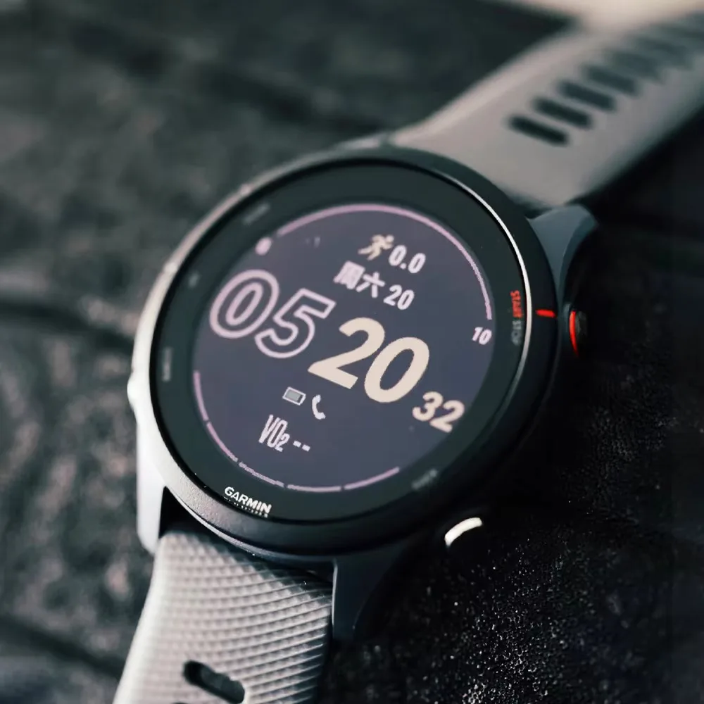 Garmin Forerunner 255 ساعة ذكية احترافية للجري 1.3 بوصة شاشة ملونة 14 يومًا عمر البطارية 5ATM مقاومة للماء GPS ساعة رياضية #2