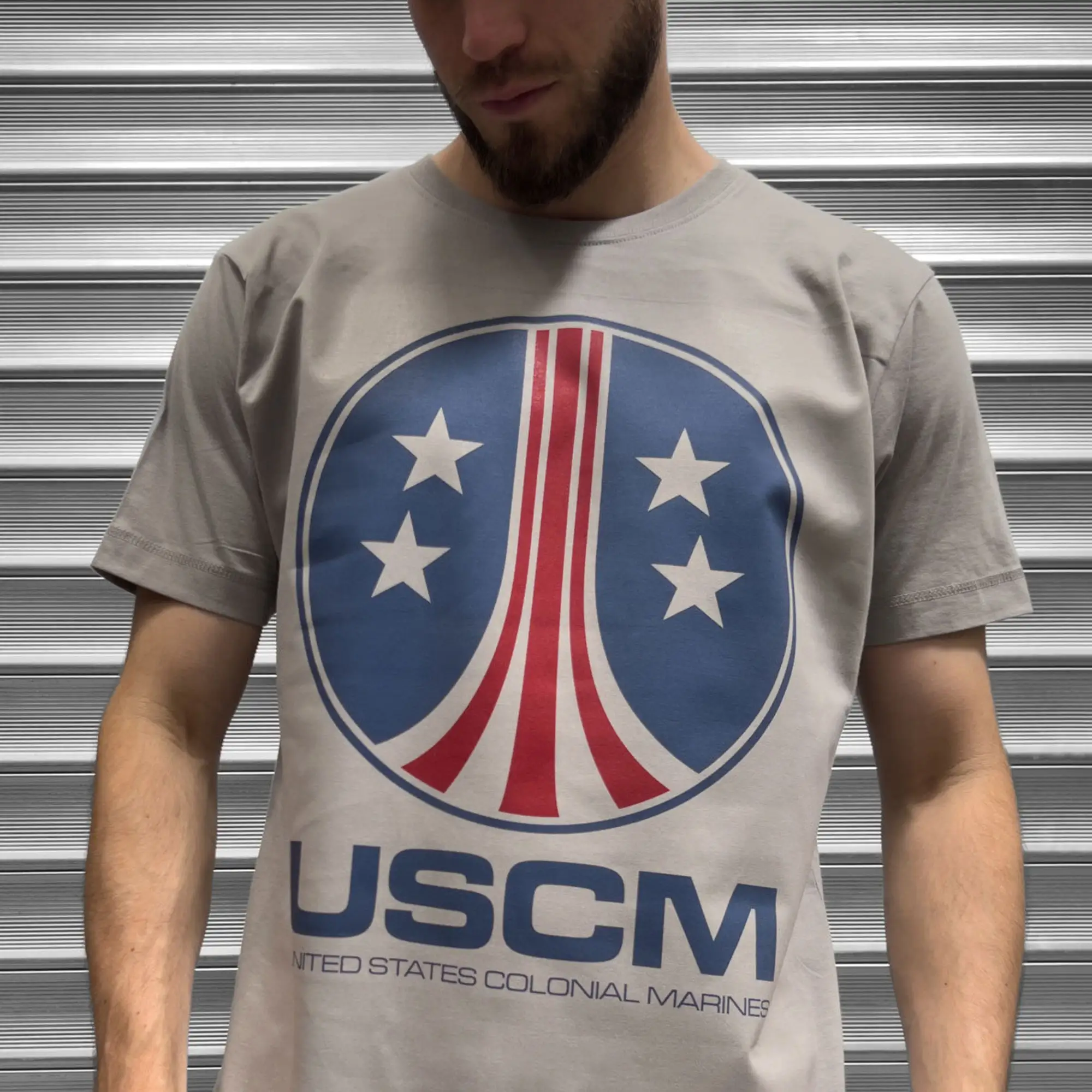 Aliens USCM Colonial Marines logo T Shirt