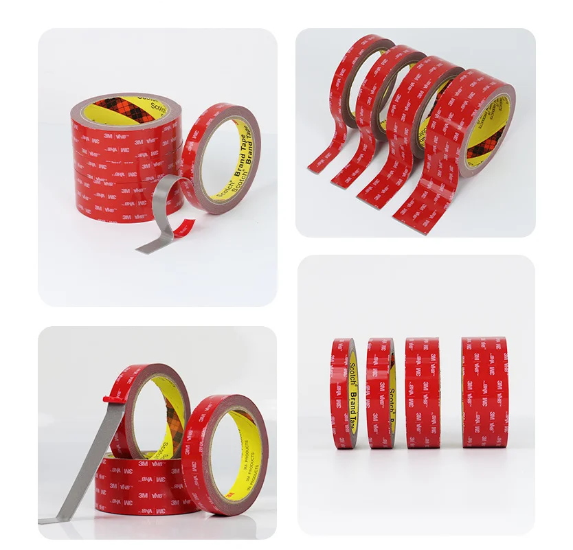3M VHB Tape Acrylic Foam Tape Heavy Duty Waterproof High Temperature Resistant Tape for Car LED Light Office home Decor with