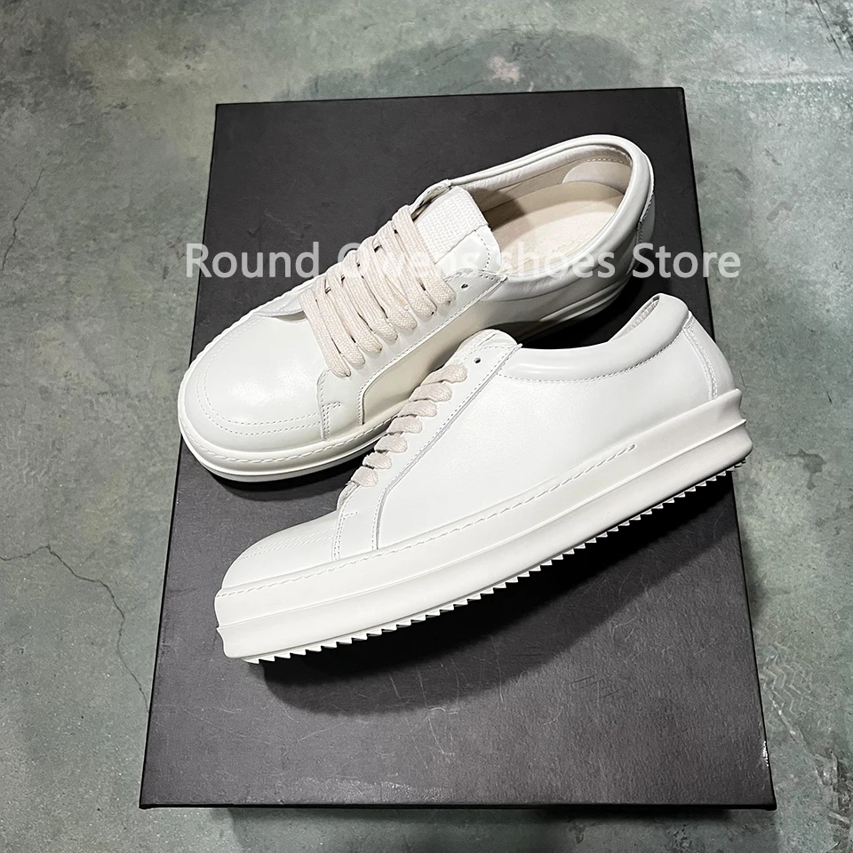 

Brand Men Leather Low Top Casual Shoes Beige Women LuxuryDesigner Trainers Classic Women Lace Up Black Shoes Retro Flat Sneakers