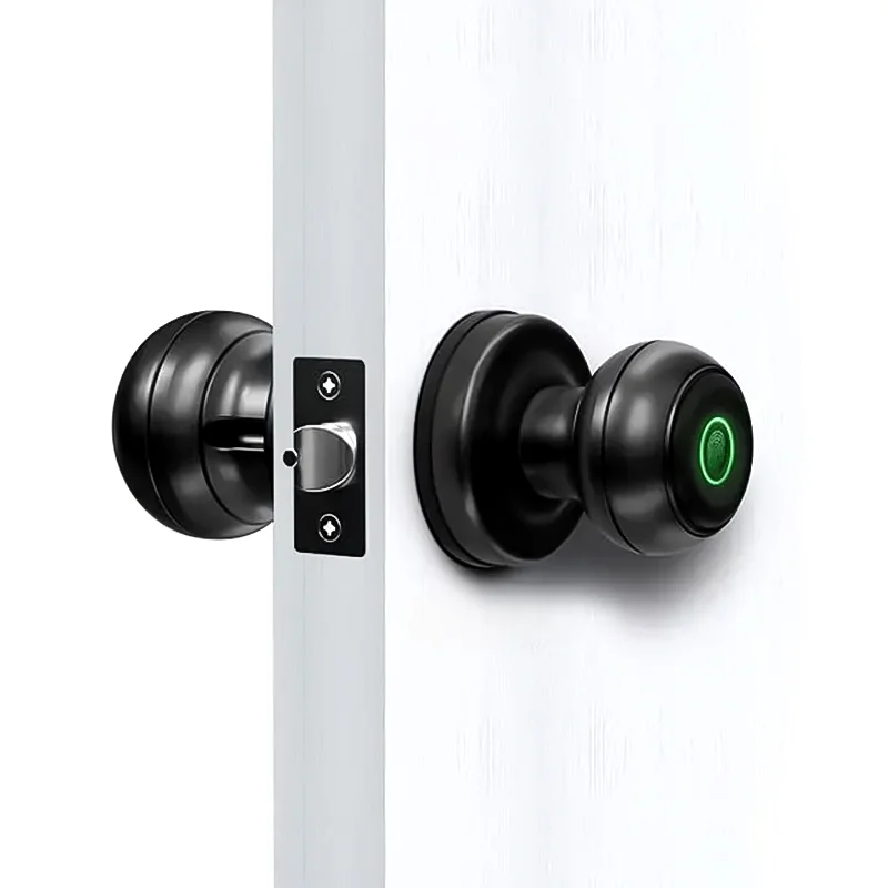 App Key Unlocked Smart Knob Door Lock For Bedroom Office