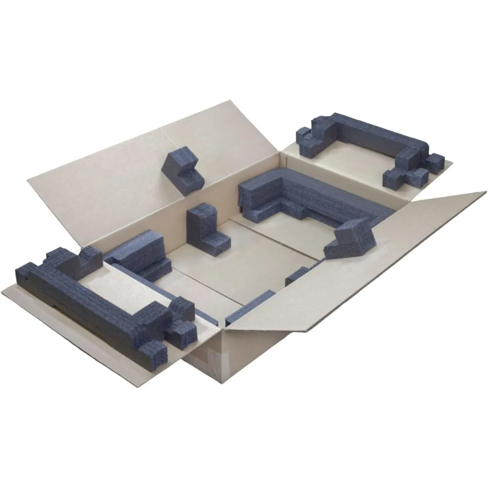 صندوق شحن الخادم العالمي لنماذج 1U و2U - حل تغليف آمن وحماية لمعظم أحجام الخادم - كابا كبيرة #2