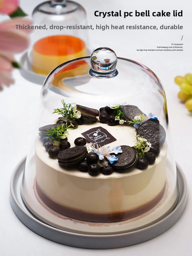 

Акриловая крышка для торта, крышка для пищевых продуктов, пластиковая крышка для консервации Fren, прозрачная пылезащитная крышка для ресторанного стола