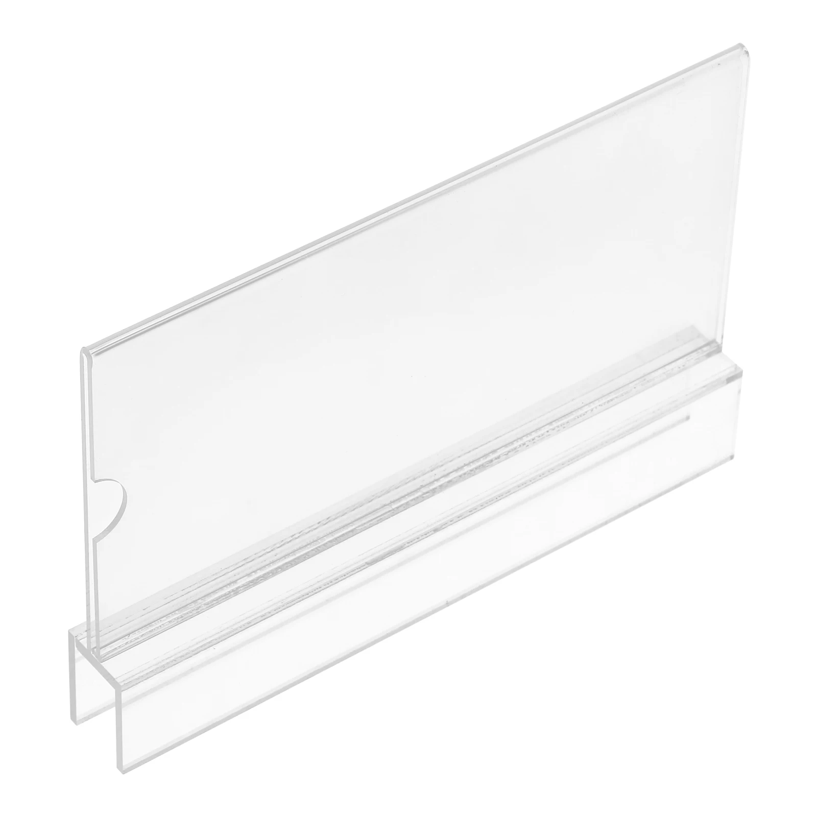 

Workstation Sign Card Accessory Acrylic Office Supplies Clear Name Tag Holder Holding Hanger