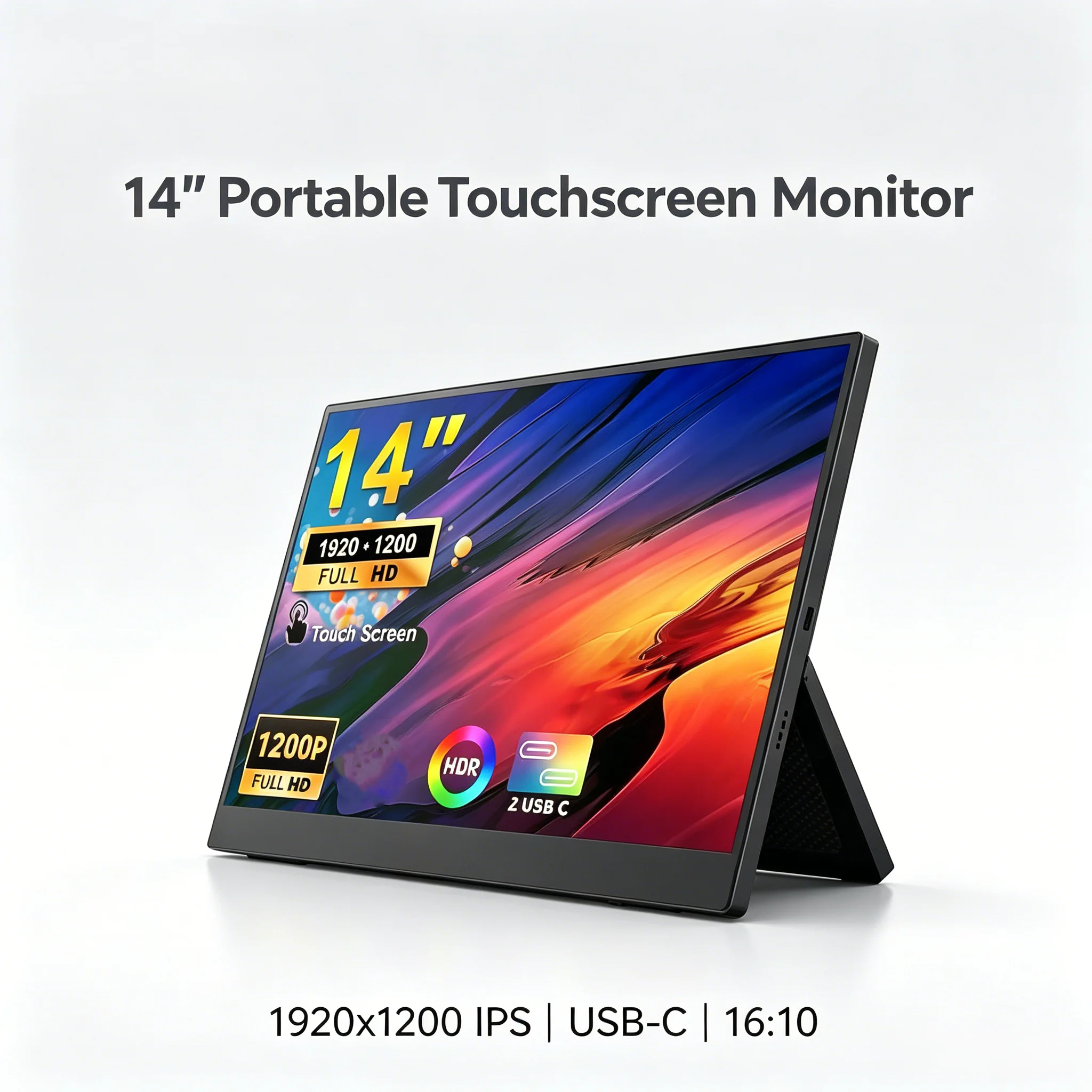 Portable 14-inch 1920x1200 60H - огляд і ціна Monitor Portable Usb