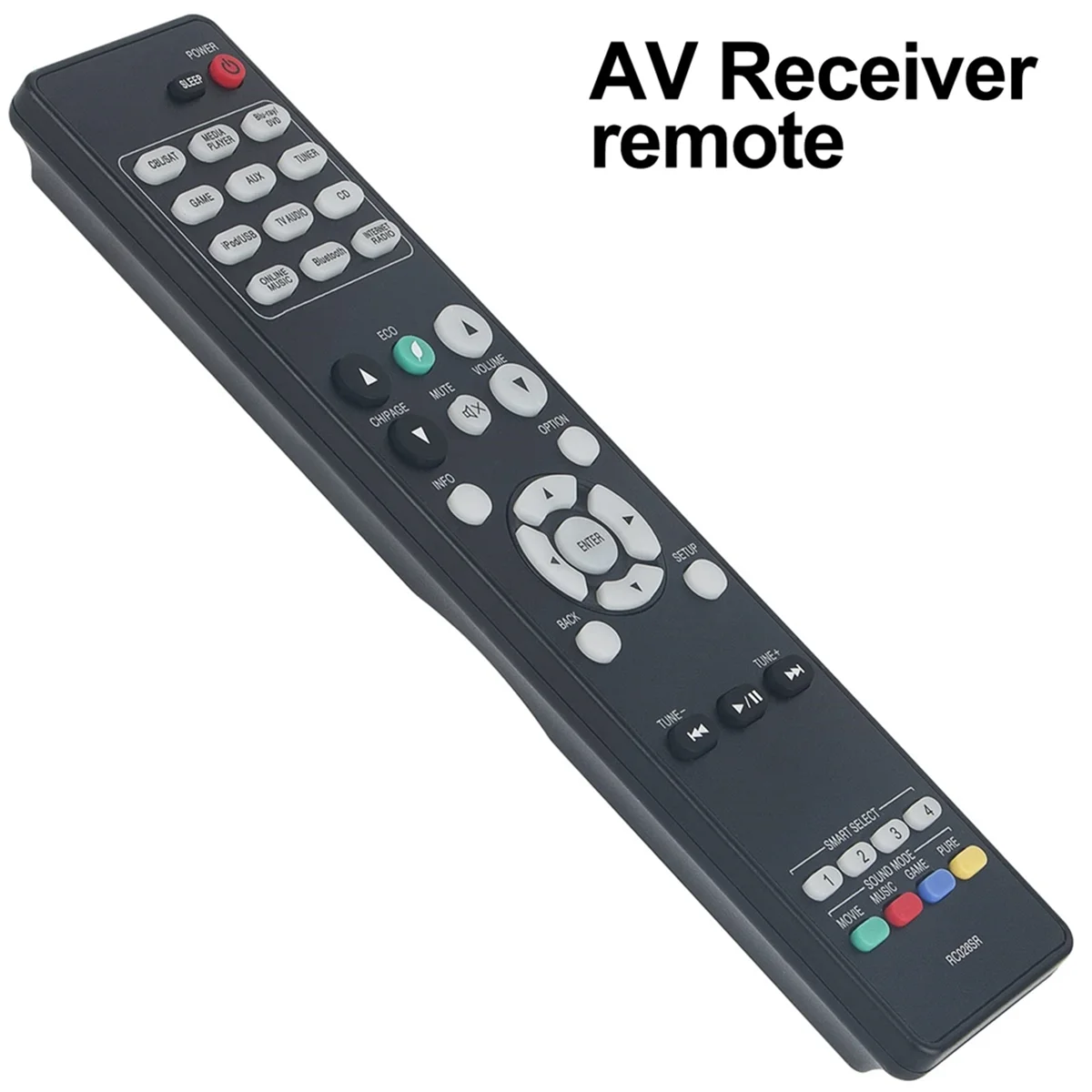 RC028SR Remote Control Replacement for Marantz Audio Video Receiver NR1506 NR-1506 30701021600AS RT30701021600AS